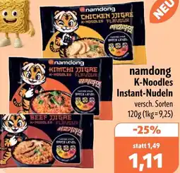 Aktiv Irma namdong K-Noodles Instant-Nudeln Angebot