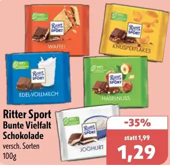 Aktiv Irma Ritter Sport Bunte Vielfalt Schokolade Angebot