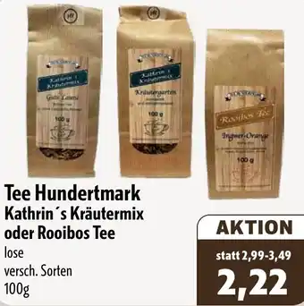 Aktiv Irma Tee Hundertmark Kathrin's Kräutermix oder Rooibos Tee Angebot