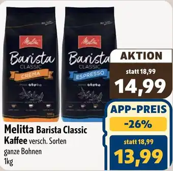 Aktiv Irma Melitta Barista Classic Kaffee Angebot