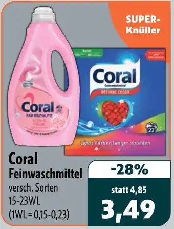 Aktiv Irma Coral Feinwaschmittel Angebot
