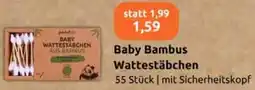 Aktiv Irma Baby Bambus Wattestäbchen Angebot