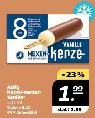 NETTO Ablig Hexen-Kerzen Vanille Angebot