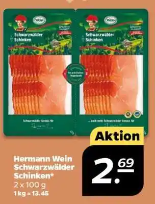 NETTO Hermann Wein Schwarzwälder Schinken Angebot