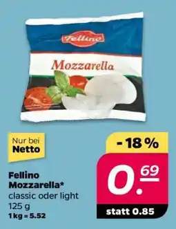 NETTO Fellino Mozzarella Angebot