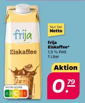 NETTO frija Eiskaffee Angebot