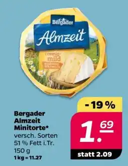 NETTO Bergader Almzeit Minitorte Angebot