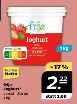 NETTO frija Joghurt Angebot