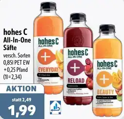 Aktiv Irma hohes C All-In-One Säfte Angebot