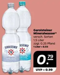 NETTO Gerolsteiner Mineralwasser Angebot