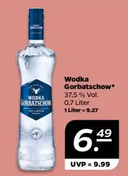 NETTO Wodka Gorbatschow Angebot