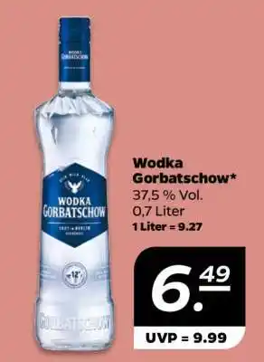 NETTO Wodka Gorbatschow Angebot