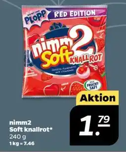 NETTO nimm2 Soft Knallrot Angebot