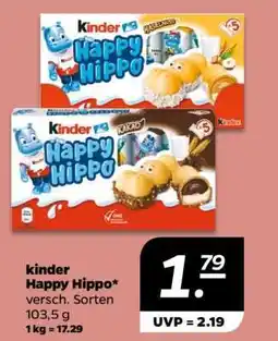 NETTO kinder Happy Hippo Angebot