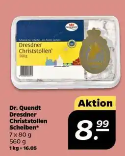 NETTO Dr. Quendt Dresdner Christstollen Scheiben Angebot
