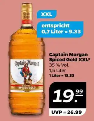 NETTO Captain Morgan Spiced Gold XXL Angebot