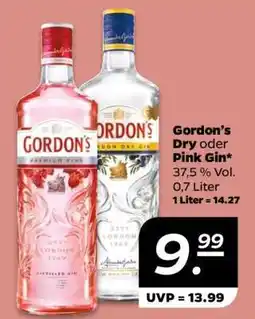 NETTO Gordon's Dry oder Pink Gin Angebot