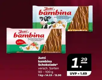 NETTO Zetti Bambina Schokolade Angebot