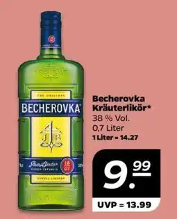 NETTO Becherovka Kräuterlikör Angebot