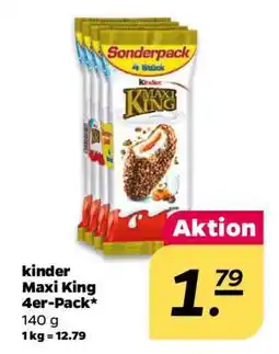 NETTO kinder Maxi King 4er-Pack Angebot