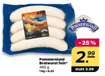 NETTO Pommernland Bratwurst fein Angebot