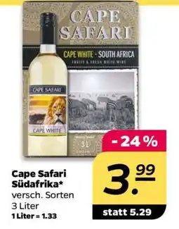NETTO Cape Safari Südafrika Angebot