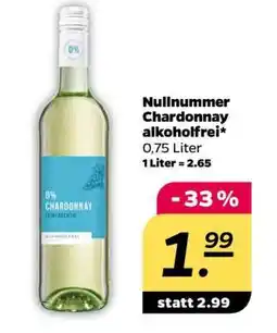 NETTO Nullnummer Chardonnay alkoholfrei Angebot