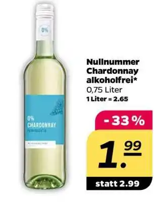 NETTO Nullnummer Chardonnay alkoholfrei Angebot