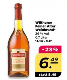 NETTO Wilthener Feiner Alter Weinbrand Angebot
