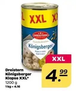 NETTO Dreistern Königsberger Klopse XXL Angebot