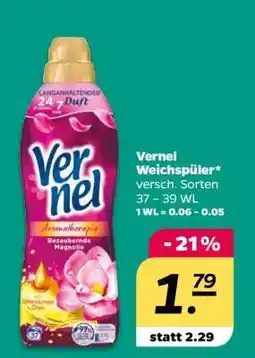 NETTO Vernel Weichspüler Angebot