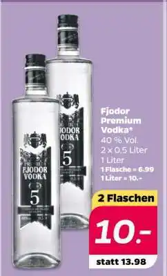 NETTO Fjodor Premium Vodka Angebot