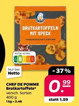 NETTO CHEF DE POMME Bratkartoffeln Angebot