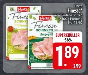 Edeka Herta Finesse Angebot