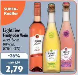 Aktiv Irma Light live Fruity oder Wein Angebot