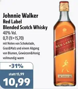 Aktiv Irma Johnnie Walker Red Label Blended Scotch Whisky Angebot