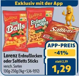 Aktiv Irma Lorenz Erdnuẞlocken oder Saltletts Sticks Angebot