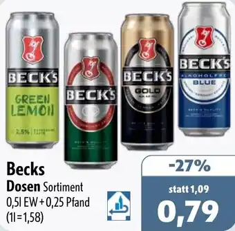 Aktiv Irma Becks Dosen Angebot