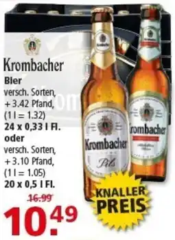 Multi Markt Krombacher Bier Angebot