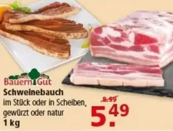 Multi Markt Bauern Gut Schweinebauch Angebot