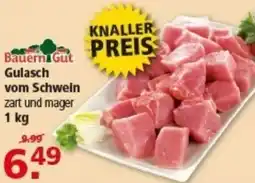 Multi Markt Bauern Gut Gulasch vom Schwein Angebot