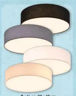 Aldi Nord Casalux Textile LED-Deckenleuchte Angebot