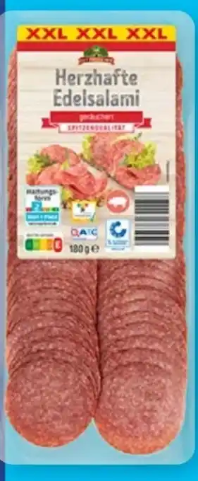 Aldi Nord Gut Drei Eichen Herzhafte Edelsalami XXL Angebot