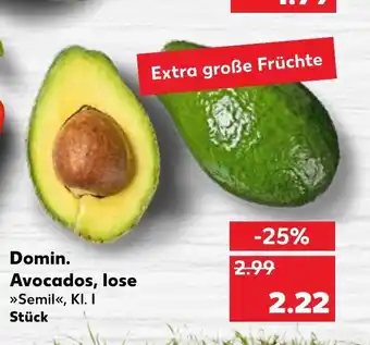 Kaufland Domin. Avocados, lose Angebot