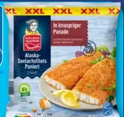 Aldi Nord Golden Seafood Alaska- Seelachs­filets XXL Angebot