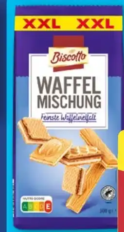Aldi Nord Biscotto Waffelmischung XXL Angebot