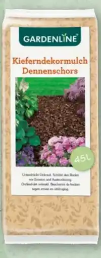 Aldi Nord Gardenline Kieferndekormulch Angebot