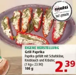 Multi Markt Grill Paprika Angebot
