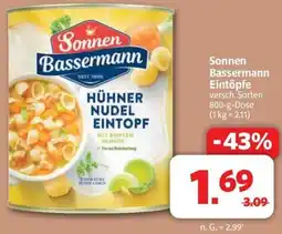 Markant Sonnen Bassermann Eintöpfe Angebot