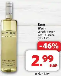 Markant Bree Wein Angebot